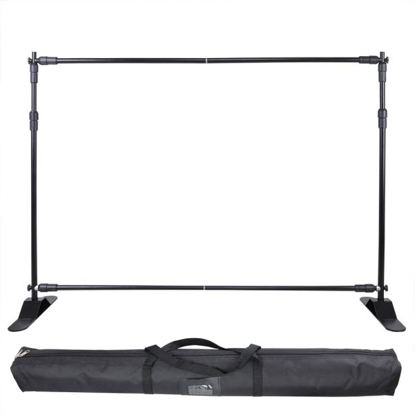 8'H x 8'W Backdrop Stand With Banner - Image 2