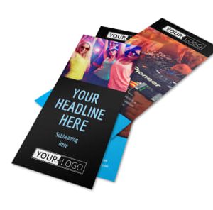 50k 11" x 11" Folded Menus/ Brochures 60lb Stock Paper