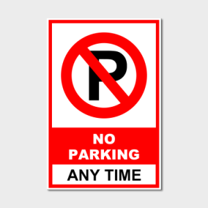 18"H x 12"W Double Sided Aluminum Sign